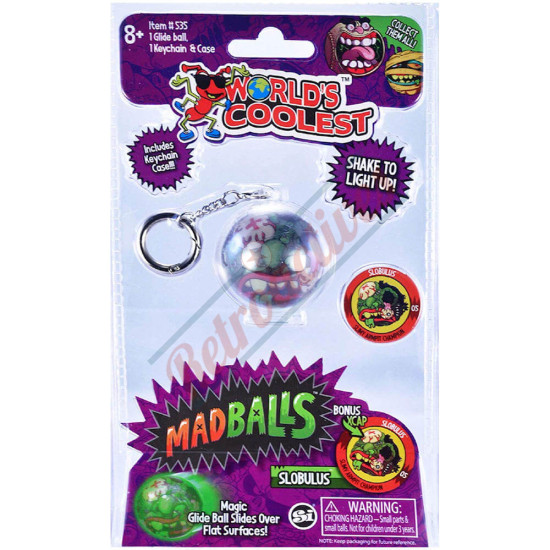 World's Coolest Madballs - Slobulus - Glider Keychain