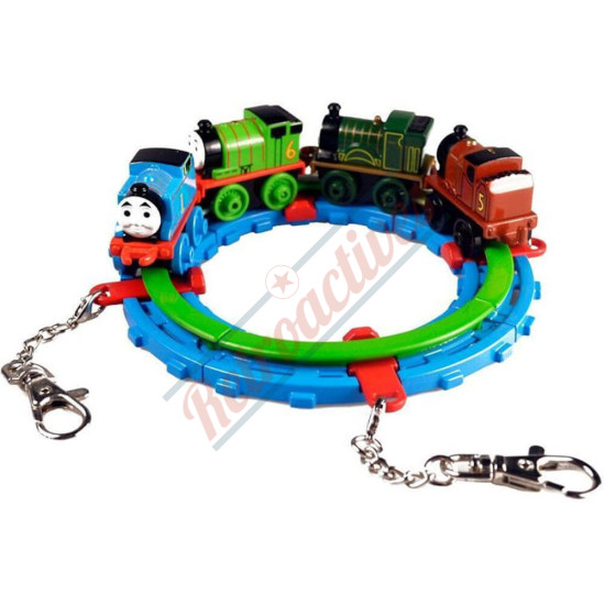 World's Coolest Thomas and Friends Keychain - Black - Hiro