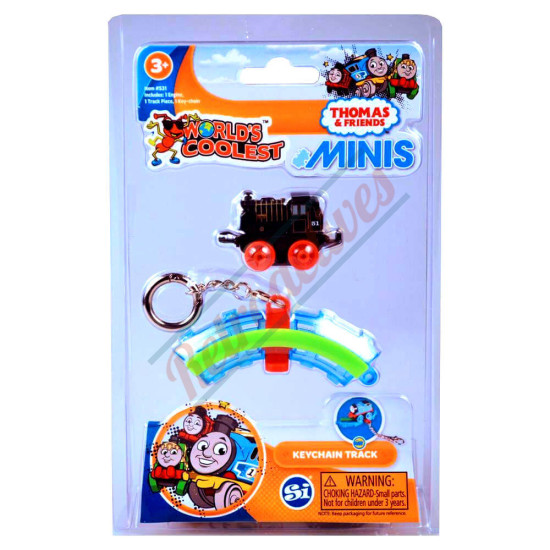 World's Coolest Thomas and Friends Keychain - Black - Hiro