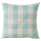 Buffalo Check Gingham Plaid - Powder Blue - Decorative Throw Pillow