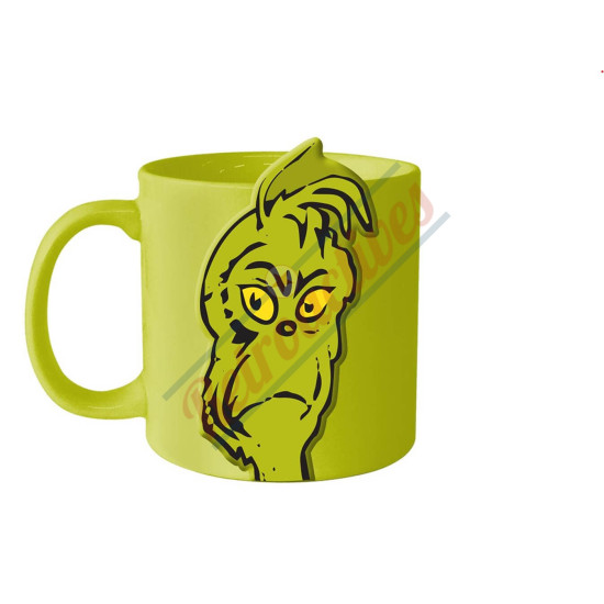 Dr. Suess Grinchmas - Resting Grinch Face - 20 Oz Ceramic Mug