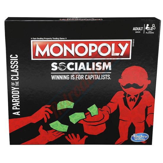 Monopoly Socialism Edition Board Game - Parody Adult Party Game