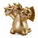 Godzilla - King Ghidorah 8 Inch Phunny Plush by Kidrobot