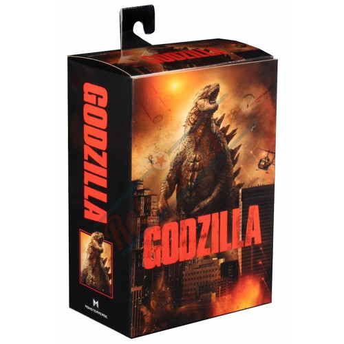 2014 - Modern Godzilla - Window Boxed Version - NECA - Godzilla - 12 inch Head-to-Tail Action Figure 2014 - Modern Godzilla - Window Boxed Version - NECA - Godzilla - 12 inch Head-to-Tail Action Figure