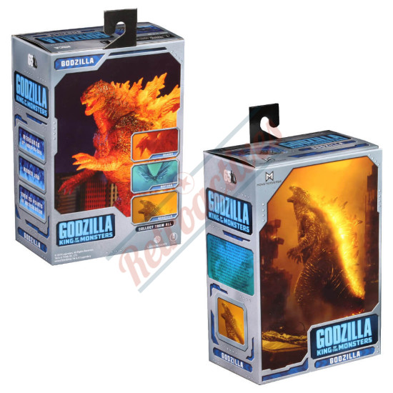 2019 Godzilla – Neca - King of Monsters - 12 Inch Head-to-Tail Action Figure – Godzilla V3 - 2019 Burning Godzilla Movie Figure 