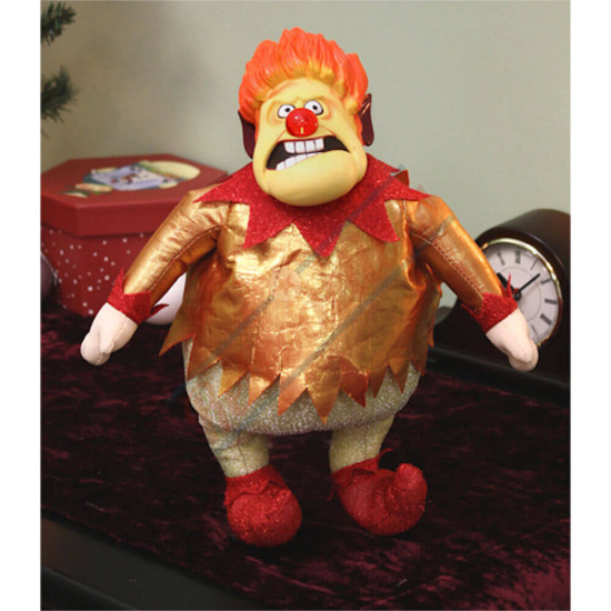 Heat Miser - Year Without a Santa Claus - 12 Inch Heat Miser Plush With Glowing Nose - Neca
