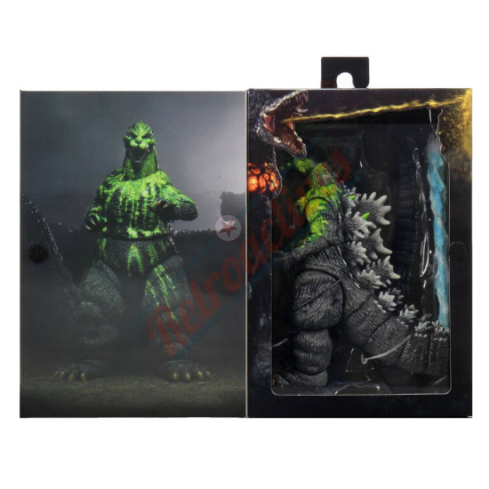 1989 Godzilla V Biollante - Bile Version  - Repaint – Neca - 12 Inch Head-to-Tail Action Figure - Godzilla vs Biollante Bile Movie Figure