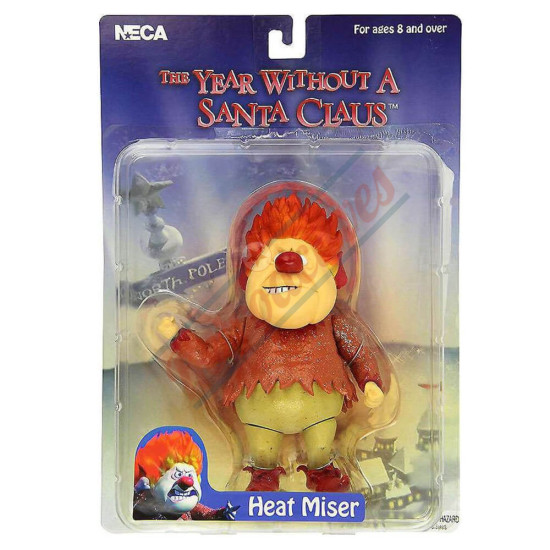 Heat Miser - Year Without A Santa Claus – 7 Inch Action Figure – Heat Miser - Neca