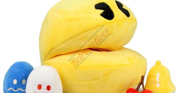 Pac-Man Hungry Pac-Man 15 Inch Interactive Plush Pac with Sound Chip By ...