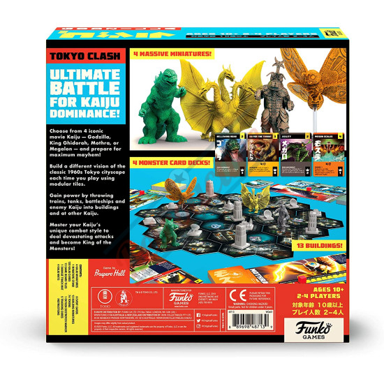 Funko Godzilla Tokyo Clash Board Game