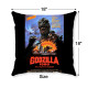 1985 Return of Godzilla - Godzilla Movie Poster - Decorative Throw Pillow 