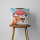 Rudolph The Red-Nosed Reindeer Christmas Decorative Throw Pillow