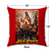 1995 Godzilla vs Destoroyah Movie Poster Pillow Cover  - Decorative Throw Pillow - Godzilla Movie Monsters