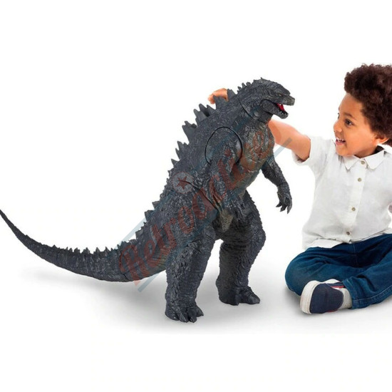 Jakks-Pacific Giant Sized Godzilla Action Figure – 40 Inch Head-To-Tail Action Figure - 2019 Godzilla King of the Monsters Movie Figure