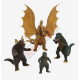 Godzilla 5 Points XL Godzilla: Destroy All Monsters (1968): ROUND 2 Boxed Set - King Ghidorah - Minilla - Gorosaurus - Baragon 