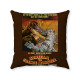 1974 Godzilla V Cosmic Monster - Movie Poster - Handmade Decorative Throw Pillow