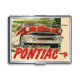 Pontiac 1956 Star Chief Catalina Strato Streak Vintage Ad Steel Wallet or Cigarette Case