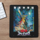 Godzilla Mouse Pad - 1994 Godzilla vs Space Godzilla Movie Poster Design - 9x8 Inch Mouse Pad