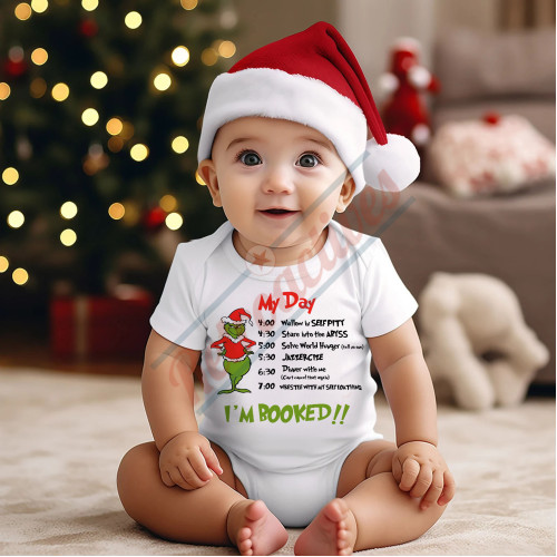 The Grinch My Day  Infant and Toddler Bodysuit - Cotton Bodysuit - Short Sleeve - Many Sizes The Grinch My Day  Infant and Toddler Bodysuit - Cotton Bodysuit - Short Sleeve - Many Sizes