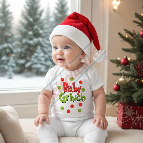 Baby Grinch Infant and Toddler Bodysuit - Cotton Onesie - Short Sleeve - Many Sizes Baby Grinch Infant and Toddler Bodysuit - Cotton Onesie - Short Sleeve - Many Sizes