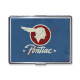 Pontiac Native American Headdress Logo Steel Wallet or Cigarette Case