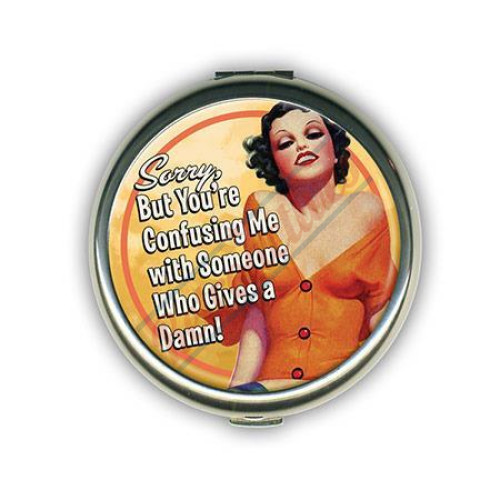 Give a Damn Compact Mirror Case Give a Damn Compact Mirror Case