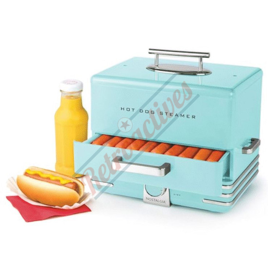 Nostalgia Electrics Diner Style Hot Dog Steamer