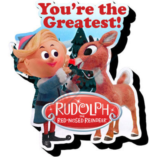 Rudolph and Hermey Chunky Magnet