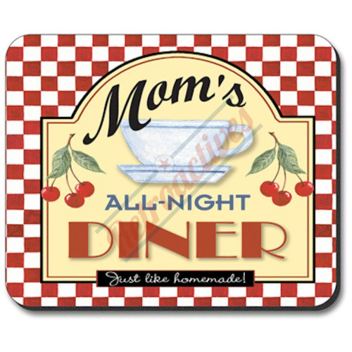 Mom's All Night Diner Mouse Pad Mom's All Night Diner Mouse Pad
