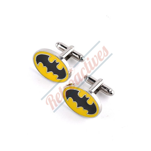 Batman Superhero Alloy Cuff Links in Gift Box