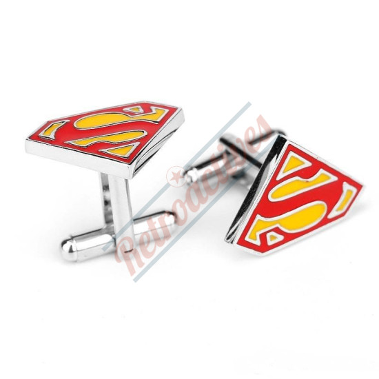 Superman Superhero Alloy Cufflinks