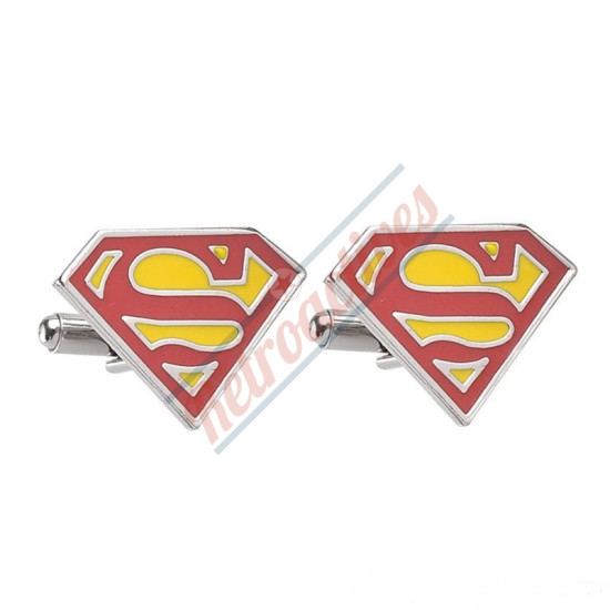 Superman Superhero Alloy Cufflinks