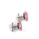 Captain America Shield Superhero Alloy Cuff Links