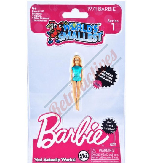 World's Smallest 1971 Barbie