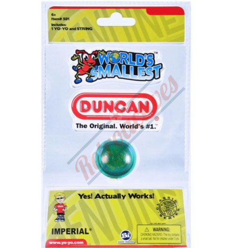 World's Smallest Duncan Imperial Yo-Yo-Green World's Smallest Duncan Imperial Yo-Yo-Green