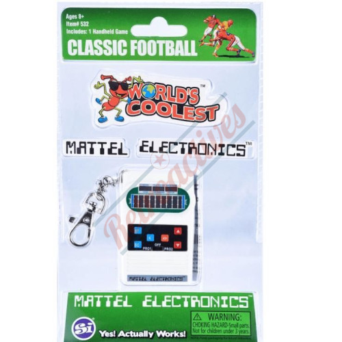 World's Coolest Mattel Electronic Handheld Football Game World's Coolest Mattel Electronic Handheld Football Game