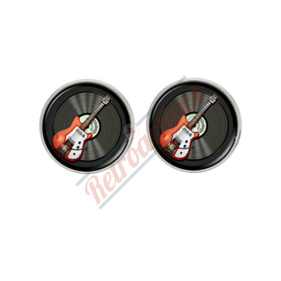 Electric Guitar Cuff Links For Men