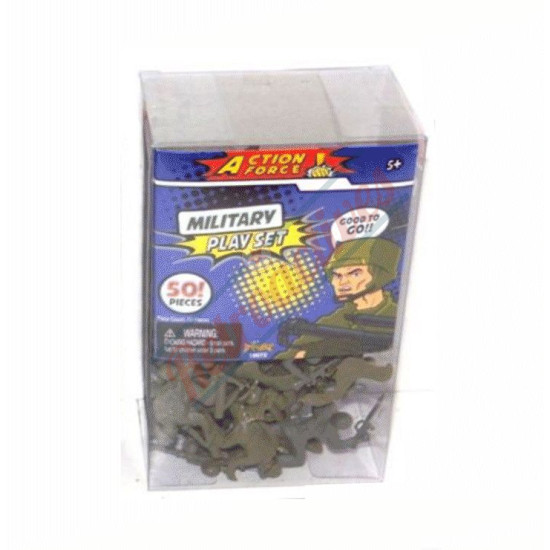 Action Force 50 Piece Military Play Set Army Men 