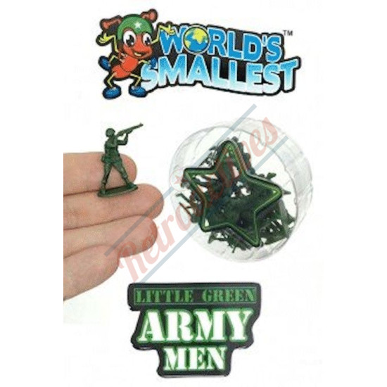 World's Smallest Little Green Army Men