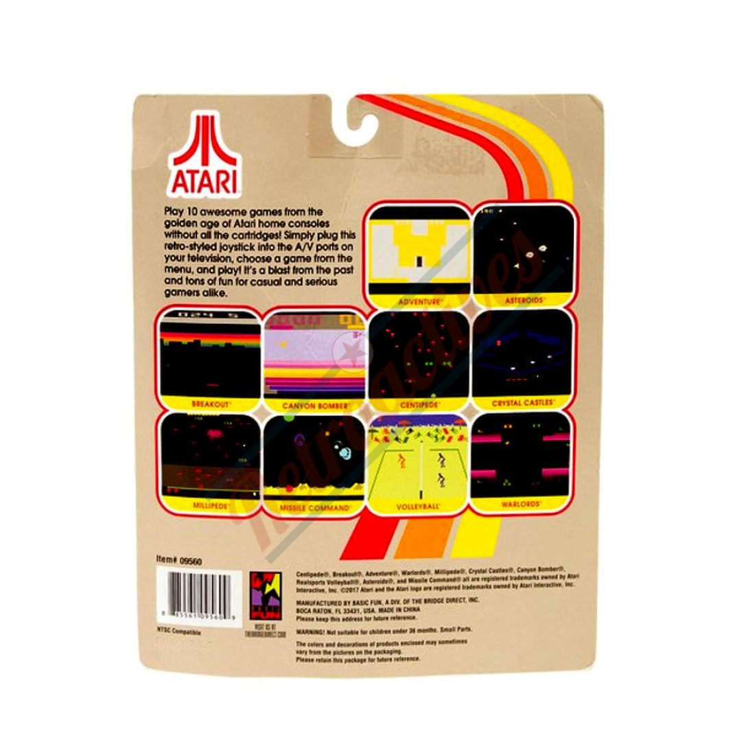 Basic Fun Atari 2600 Plug and Play Joystick