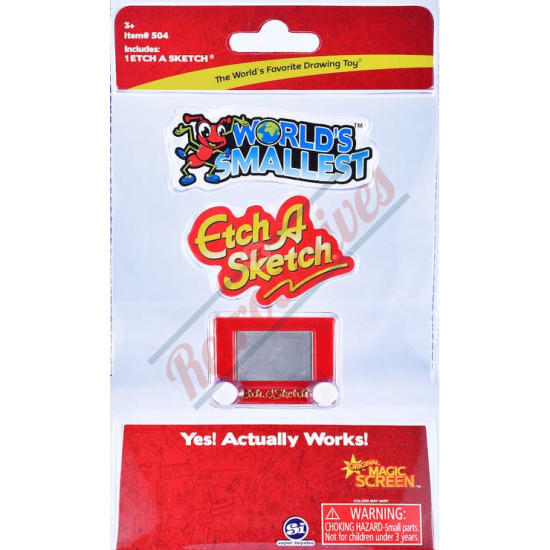 World's Smallest Etch A Sketch®