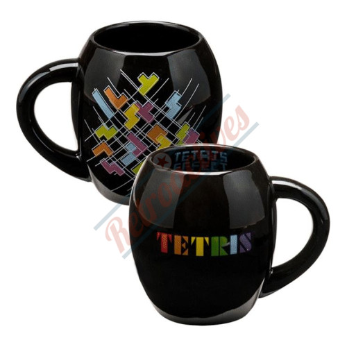 TETRIS Ceramic Oval Mug 18 Ounce TETRIS Ceramic Oval Mug 18 Ounce