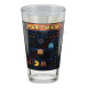 Pac Man Laser Decal 16 Ounce Glasses-2 Piece Set