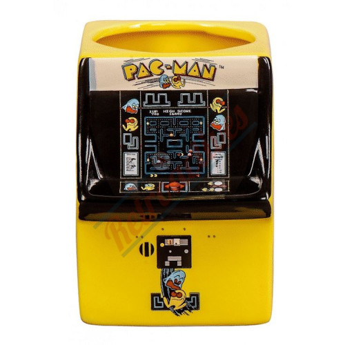 Pac Man Arcade Game Shaped Mug  Pac Man Arcade Game Shaped Mug