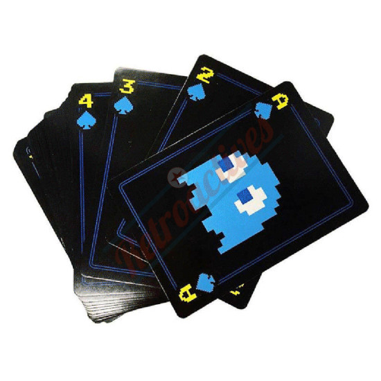 Pac Man Playing Cards with Storage Tin