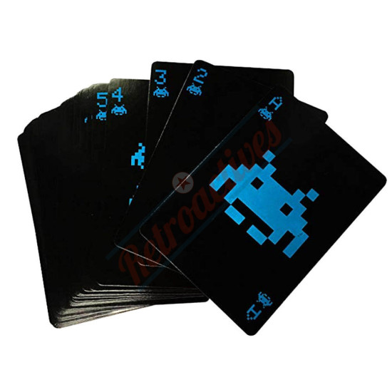 Space Invaders  Playing Cards with Storage Tin