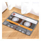 Retro Cassette Tape Rug Bath Mat
