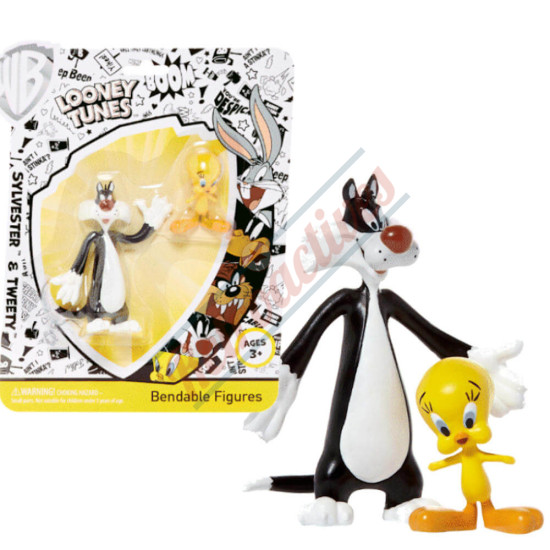 Sylvester and Tweety Bendable Pair