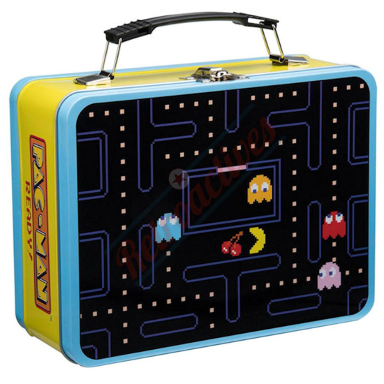 Pac Man Large Lunchbox Tin Tote