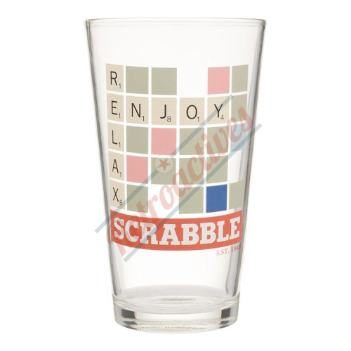 Hasbro Gaming 4 pc. 16 oz. Glass Set Hasbro Gaming 4 pc. 16 oz. Glass Set